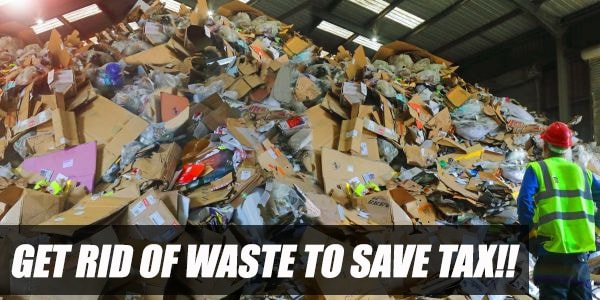 Write Off Industrial Waste or Stock (And Enjoy Tax Deduction)- Here’s How